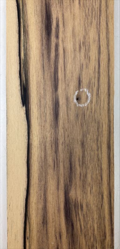 Fretboard Royal White Ebony, 530x75x9mm Unique Piece #130